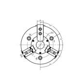 BL Hollow Long Stroke 3 Jaw Power Chuck - Big-tools Industrial Supply Tools for Metal Cutting